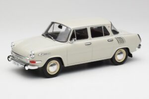 Skoda 1000 MB Šedý & Biely MCG 1:18 MCG18275 Kov