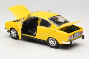 Skoda 110R Coupe Žltý Abrex 1:18 118ABS-707GK Kov – obrázok 5 z 8