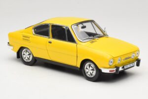 Skoda 110R Coupe Žltý Abrex 1:18 118ABS-707GK Kov – obrázok 6 z 8