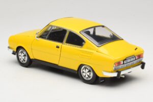 Skoda 110R Coupe Žltý Abrex 1:18 118ABS-707GK Kov – obrázok 7 z 8