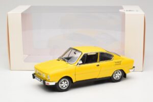 Skoda 110R Coupe Žltý Abrex 1:18 118ABS-707GK Kov – obrázok 8 z 8