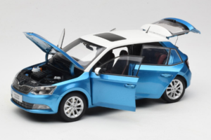Skoda Fabia Mk3 Modrý OEM 1:18 ZSF000004BLA Kov – obrázok 2 z 8