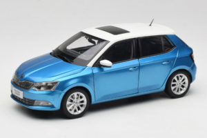 Skoda Fabia Mk3 Modrý OEM 1:18 ZSF000004BLA Kov