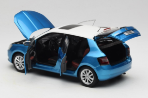 Skoda Fabia Mk3 Modrý OEM 1:18 ZSF000004BLA Kov – obrázok 5 z 8