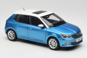 Skoda Fabia Mk3 Modrý OEM 1:18 ZSF000004BLA Kov – obrázok 6 z 8