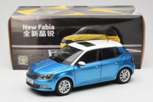 Skoda Fabia Mk3 Modrý OEM 1:18 ZSF000004BLA Kov – obrázok 8 z 8