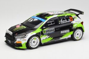 Skoda Fabia Rally2 #23 O. Solberg / E. Edmondson Rally Monte Carlo 2023 IXO 1:18 18RMC155A Kov