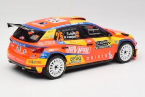 Skoda Fabia Rally2 #25 P. Lopez Rally Monte Carlo 2024 IXO 1:18 18RMC199 Kov – obrázok 2 z 6