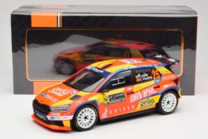Skoda Fabia Rally2 #25 P. Lopez Rally Monte Carlo 2024 IXO 1:18 18RMC199 Kov – obrázok 6 z 6