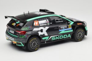 Skoda Fabia Rally2 #22 Toksport G. Greensmith / J. Andersson Safari Rally Kenya 2024 IXO 1:18 18RMC209 Kov – obrázok 2 z 6