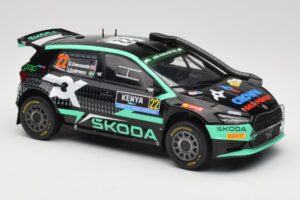 Skoda Fabia Rally2 #22 Toksport G. Greensmith / J. Andersson Safari Rally Kenya 2024 IXO 1:18 18RMC209 Kov – obrázok 4 z 6