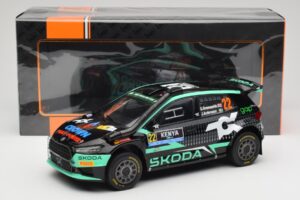 Skoda Fabia Rally2 #22 Toksport G. Greensmith / J. Andersson Safari Rally Kenya 2024 IXO 1:18 18RMC209 Kov – obrázok 6 z 6