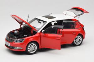 Skoda Fabia Mk3 Červený OEM 1:18 ZSF00004ROT Kov – obrázok 2 z 8