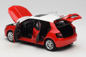 Skoda Fabia Mk3 Červený OEM 1:18 ZSF00004ROT Kov – obrázok 5 z 8