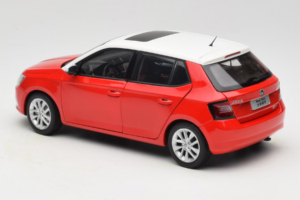 Skoda Fabia Mk3 Červený OEM 1:18 ZSF00004ROT Kov – obrázok 7 z 8