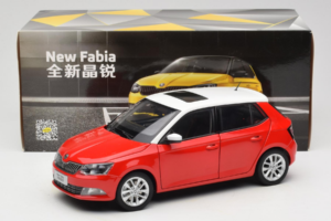 Skoda Fabia Mk3 Červený OEM 1:18 ZSF00004ROT Kov – obrázok 8 z 8