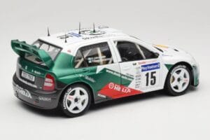 Skoda Fabia WRC #15 T. Gardemeister / P. Lukander WRC 1999 Solido 1:18 90457 Kov – obrázok 3 z 8