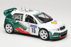 Skoda Fabia WRC #15 T. Gardemeister / P. Lukander WRC 1999 Solido 1:18 90457 Kov – obrázok 6 z 8