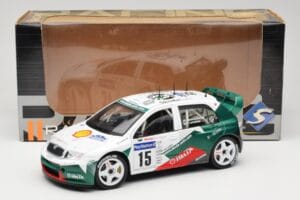 Skoda Fabia WRC #15 T. Gardemeister / P. Lukander WRC 1999 Solido 1:18 90457 Kov – obrázok 8 z 8