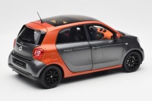 Smart Forfour W453 Lava Oranžový Grafit Šedý Norev 1:18 B66960298 Kov – obrázok 3 z 8