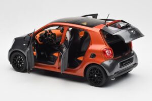 Smart Forfour W453 Lava Oranžový Grafit Šedý Norev 1:18 B66960298 Kov – obrázok 5 z 8