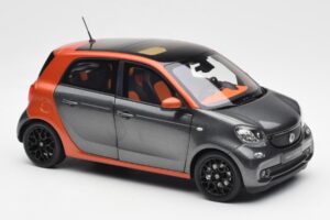 Smart Forfour W453 Lava Oranžový Grafit Šedý Norev 1:18 B66960298 Kov – obrázok 6 z 8