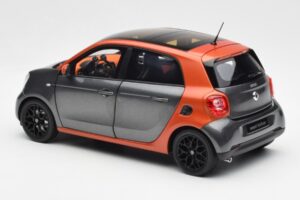 Smart Forfour W453 Lava Oranžový Grafit Šedý Norev 1:18 B66960298 Kov – obrázok 7 z 8