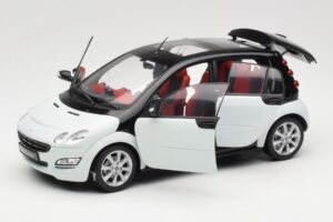 Smart Forfour Biely Kyosho 1:18 0019141V001C01Q00 Kov – obrázok 2 z 8