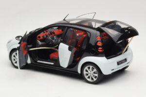 Smart Forfour Biely Kyosho 1:18 0019141V001C01Q00 Kov – obrázok 5 z 8