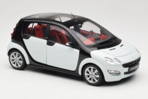 Smart Forfour Biely Kyosho 1:18 0019141V001C01Q00 Kov – obrázok 6 z 8
