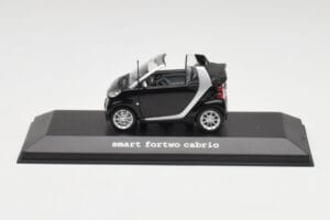 Smart Fortwo Cabrio Hlboká Čierna Minichamps 1:43 Q0022561V001C18Q00 Kov