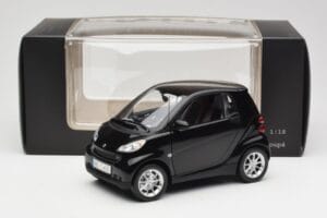 Smart Fortwo Coupé W451 Deep Čierny Minichamps 1:18 Q0022563V001C02Q00 Kov – obrázok 8 z 8