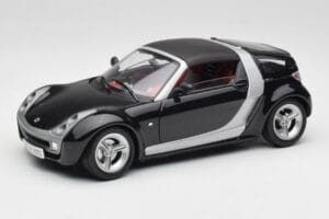 Smart Roadster Tmavo Modrý Bburago 1:18 34917 Kov