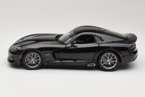 SRT Viper GTS Čierny Maisto 1:18 31128 Kov – obrázok 4 z 8