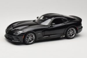 SRT Viper GTS Čierny Maisto 1:18 31128 Kov