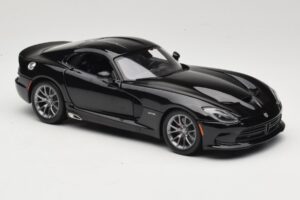 SRT Viper GTS Čierny Maisto 1:18 31128 Kov – obrázok 6 z 8