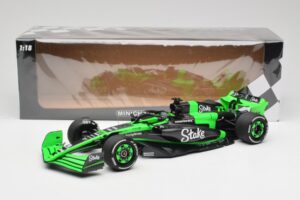 Stake F1 Team Kick Sauber C44 #77 V. Bottas Emilia Romagna GP 2024 Minichamps 1:18 117240177 Kov – obrázok 7 z 7