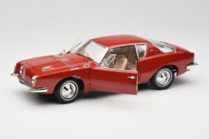 Studebaker Avanti Červený Solido 1:18 421183270 Kov – obrázok 2 z 8