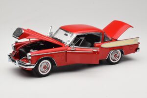 Studebaker Golden Hawk Apache Red Motor City 1:18 80009 Kov – obrázok 2 z 8