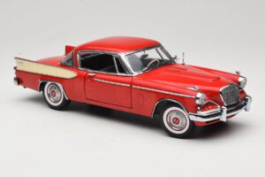 Studebaker Golden Hawk Apache Red Motor City 1:18 80009 Kov – obrázok 6 z 8