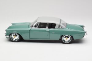 Studebaker Starliner Seafoam Zelený & Shasta Biely Maisto 1:18 31651 Kov – obrázok 2 z 8