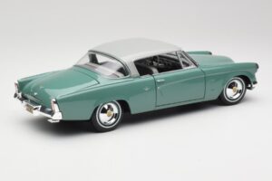 Studebaker Starliner Seafoam Zelený & Shasta Biely Maisto 1:18 31651 Kov – obrázok 4 z 8