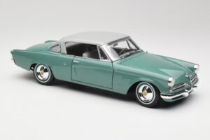 Studebaker Starliner Seafoam Zelený & Shasta Biely Maisto 1:18 31651 Kov – obrázok 5 z 8