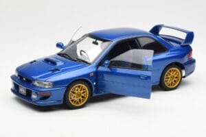 Subaru Impreza 22B Upgraded Version Modrý So Zlatými Ráfikmi AUTOart 1:18 78602 Kov – obrázok 2 z 8