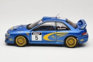 Subaru Impreza WRC #5 R. Burns / R. Reid Rally de France 1999 AUTOart 1:18 89993 Kov – obrázok 4 z 8