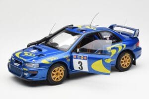 Subaru Impreza WRC #3 C. McRae / N. Grist Safari Rally Winner 1997 AUTOart 1:18 89792 Kov – obrázok 2 z 8