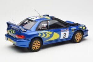 Subaru Impreza WRC #3 C. McRae / N. Grist Safari Rally Winner 1997 AUTOart 1:18 89792 Kov – obrázok 3 z 8