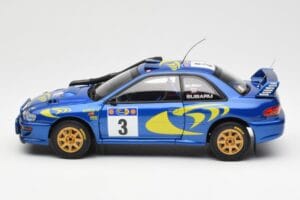Subaru Impreza WRC #3 C. McRae / N. Grist Safari Rally Winner 1997 AUTOart 1:18 89792 Kov – obrázok 4 z 8