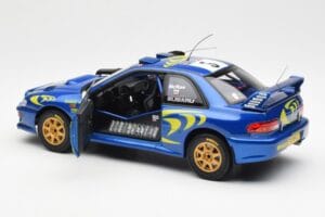 Subaru Impreza WRC #3 C. McRae / N. Grist Safari Rally Winner 1997 AUTOart 1:18 89792 Kov – obrázok 5 z 8