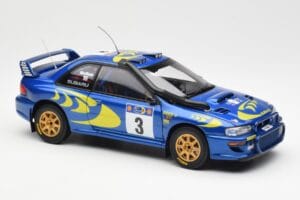 Subaru Impreza WRC #3 C. McRae / N. Grist Safari Rally Winner 1997 AUTOart 1:18 89792 Kov – obrázok 6 z 8
